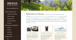 Desktop Screenshot of nexusdrinks.co.uk